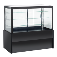 COOL HEAD Šaldoma vitrina WKR 150, juoda, 443 l. WKR 150 | E-gastro