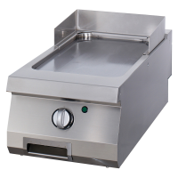 MAXIMA Premium dujinė kepimo plokštuma, lygi chromuota, vienguba, 90 cm 09398566 | E-gastro