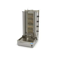 MAXIMA Kebabo grilis, 4 dujiniai degikliai, iki 70 kg mėsos 09370215 | E-gastro