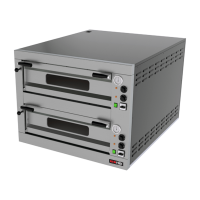 REDFOX Elektrinė picos krosnelė 2 kameros E 12 00006149 | E-gastro