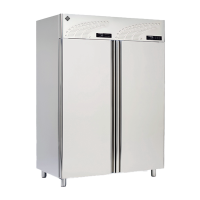 RM GASTRO Šaldytuvas LS 140, nerūdijantis plienas, GN 2/1, 1400 l., 230V/0,64 kW 00002194 | E-gastro