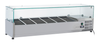 COOL HEAD Ingredientų vitrina VRX14/38, 6 GN1/3, 230V/160W, 395x440x1400 mm VRX 14/38 | E-gastro