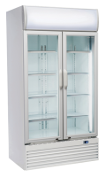 COOL HEAD Dviejų durų gėrimų šaldytuvas su švieslente DC800H, baltas, 800 l. DC 800H | E-gastro