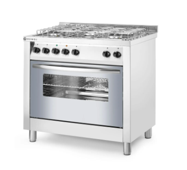 HENDI 5 degiklių dujinė viryklė, 230V/3000W 226254 | E-gastro