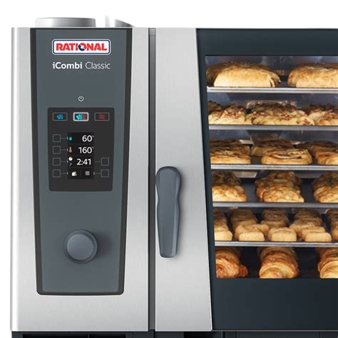 RATIONAL iCombi Classic Konvekcinė krosnis 6 × 2/1 GN, Elektrinė