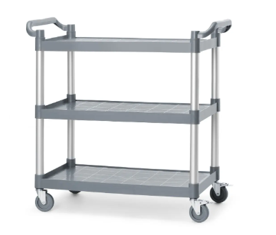HENDI 3 lentynų polipropileno vežimėlis, didelis, AmerBox, 1010x500x(H)960mm 816264 | E-gastro