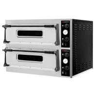 SAMMIC Elektrinė picos krosnis, 2 kameros, 8×Ø32 cm, 400V/9400W 5120155 | E-gastro