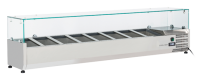 COOL HEAD Ingredientų vitrina VRX18/33, 8 x GN 1/4, 230V/160W, 335x440x1800 mm VRX 18/33 | E-gastro