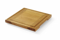 HENDI Ąžuolinis serviravimo padėklas, 270x270x(H)20 mm 505472 | E-gastro