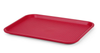HENDI Vidutinis polipropileno padėklas Fast Food, raudonas, 305×415×(H)20 mm 878910 | E-gastro