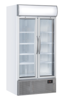 COOL HEAD Dviejų durų gėrimų šaldytuvas su švieslente TKG800H, baltas, 882 l. TKG 800H | E-gastro