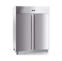 BUFETT Dviejų durų šaldymo spinta, GN 2/1, nerūdijantis plienas, -2/+8 °C, 1300L. GNH1410TN-PT | E-gastro