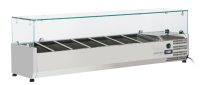 COOL HEAD Ingredientų vitrina VRX15/33, 7 x GN 1/4, 230V/160W, 335x440x1500 mm VRX 15/33 | E-gastro
