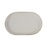 FINE DINE Ovali lėkštė Sand, kreminė, 320x200 mm, 6 vnt. 04ALM002567 | E-gastro