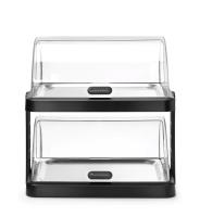 HENDI Dviguba atverčiama aušinimo vitrina UNIQ, designed by Robert Bronwasser, juoda,480x355x(H)480mm 871812 | E-gastro