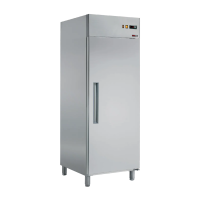 REDFOX Šaldiklis FT700R, durys iš dešinės, nerūdijantis plienas, GN 2/1, 700 l., 230V/0,879 kW 00014289 | E-gastro
