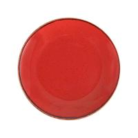FINE DINE Lėkštė Magma, raudona, ø240 mm, 6 vnt. 04ALM001658 | E-gastro