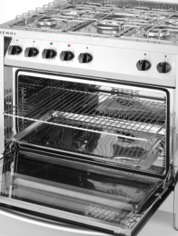 HENDI 5 degiklių dujinė viryklė, 230V/3000W 226254 | E-gastro