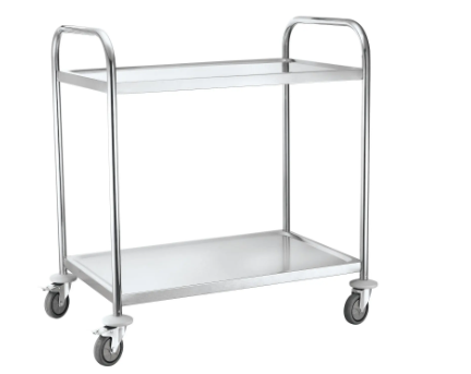 HENDI 2 lentynų serviravimo vežimėlis Profi Line, HENDI, 905x585x(H)945mm 810002 | E-gastro