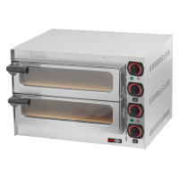 REDFOX Elektrinė picos krosnelė stalviršinė 2 kameros FP 67 R 00007250 | E-gastro