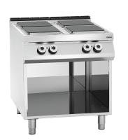 BARTSCHER Elektrinė viryklė, 4 kaitviečių ant spintelės, 400V / 4 x 4 kW 296215 | E-gastro