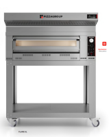 PIZZAGROUP Rėmas dviem sukraunamoms FLAME krosnims S36FN57001  | E-gastro