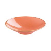 FINE DINE Gili lėkštė Amber, oranžinė, ø200 mm, 6 vnt. 04ALM002761 | E-gastro