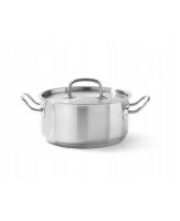 HENDI Žemas puodas su dangčiu Kitchen Line, 2,9L, Ø200x(H)95mm 836019 | E-gastro