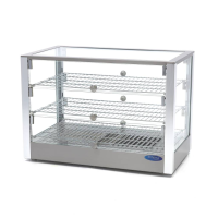 MAXIMA Šildomas maisto vitrininis stalas 115 litru 70 cm