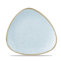 FINE DINE Trikampė lėkštė Duck Egg Blue, melsva, ø285 mm, 6 vnt. SDESTR101 | E-gastro