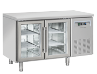 COOL HEAD Šaldomas stalas SRG2100, stiklinės durys 325x410mm padėklams, 230V/362W, 625x850x1350mm SRG 2100 | E-gastro