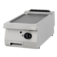 MAXIMA Premium dujinė kepimo plokštuma, gofruota chromuota, vienguba, 90 cm 09398568 | E-gastro