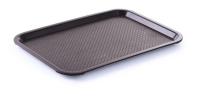 HENDI Didelis polipropileno padėklas Fast Food, rudas, 350×450×(H)20 mm 878842 | E-gastro