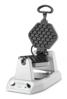 WARING Rotacinė vaflių keptuvė Bubble Waffle, su nuimamomis plokštelėmis, 220–240 V / 1200 W, 267×432×(H)216 mm WBW300XCE | E-gastro