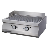 MAXIMA Premium dujinė kepimo plokštuma chromuota, dviguba, 90 cm 09398574 | E-gastro