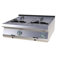 RM GASTRO Elektrinė gruzdintuvė 2×13 l pastatoma ant stalviršio FE708/13E 00009373 | E-gastro