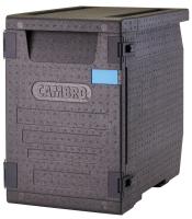 CAMBRO Termokonteineris Cam GoBox, pakrovimas iš priekio, GN 1/1, 86L, Juodas, 640x440x(H)625mm EPP400110 | E-gastro