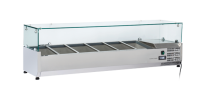 COOL HEAD Ingredientų vitrina VRX15/38, 5 GN1/3 + 1 GN1/2, 230V/160W, 395x440x1500 mm VRX 15/38 | E-gastro
