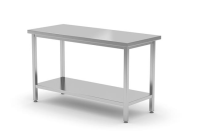 HENDI Centrinis darbo stalas su lentyna prisukamas Profi Line 800x600x(H)850mm 816189 | E-gastro