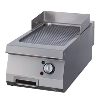MAXIMA Premium elektrinė kepimo plokštuma, 1 × gofruota plokštė, chromuota, 90 cm 09398583 | E-gastro