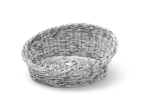 HENDI Nuožulnus krepšelis, apvalus, šviesiai pilkas, Ø310×(H)120 mm 426562 | E-gastro