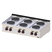 REDFOX Elektrinė viryklė 6 kaitviečių be spintelės SP 70 012 E 00110090 | E-gastro