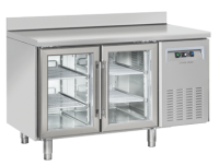 COOL HEAD Šaldomas stalas SRG2200, stiklinės durys 325x410mm padėklams, 230V/362W, 625x950x1350mm SRG 2200 | E-gastro