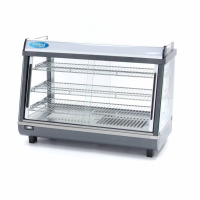 MAXIMA Šildomas maisto vitrininis stalas 136 litru 91 cm 3 lentynos 09400790 | E-gastro