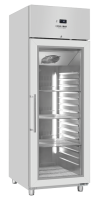 COOL HEAD Šaldytuvas QRG6, GN 2/1, stiklinės durys, nerūdijantis plienas, 546 l. QRG 6 | E-gastro