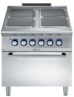 ELECTROLUX Elektrinė viryklė 4 kvadratinių kaitviečių su orkaite, 800 mm, 380-400V/22 kW 391041 | E-gastro
