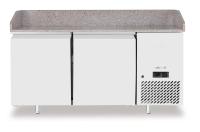 ARKTIC 2 durų šaldomas stalas picai su granito stalviršiu, 250L, Granitas, 1510x800x(H)875mm 220245 | E-gastro