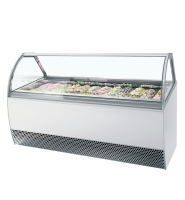 TEFCOLD Ventiliuojama ledų vitrina MILLENNIUM LX24 20334 | E-gastro