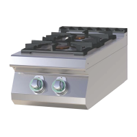 RM GASTRO Dujinė viryklė stalviršio tipo SPS 704 G 00008755 | E-gastro