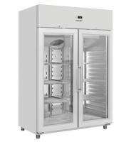 COOL HEAD Šaldytuvas QRG12, GN 2/1, stiklinės durys, nerūdijantis plienas, 1255 l. QRG 12 | E-gastro